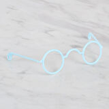 Loren Plastik Amigurumi Gözlük Mavi