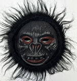 ORANGUTAN MASKESI - MAYMUN MASKESI - GORIL MASKESI YETIŞKIN ÇOCUK UYUMLU