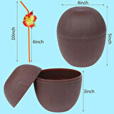 Hindistan Cevizi Pipetli Bardak