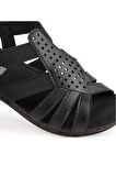 Muya Amanda 31143-001 Anatomik Kadın Sandalet Siyah 36-40 