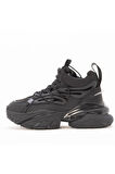 Guja 23K339 Kadın Sneaker Bot Siyah 36-40 