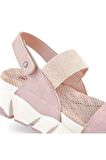 Muya Keid 31187-715 Anatomik Taban Kadın Sandalet Pudra 36-40 
