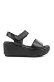 Muya Sempre 34208-001 Anatomik Taban Kadın Sandalet Siyah 36-40 