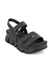Muya Olimba 34201-001 Anatomik Taban Kadın Sandalet Siyah 36-40 