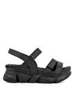 Muya Olimba 34201-001 Anatomik Taban Kadın Sandalet Siyah 36-40 