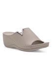 Muya Perla 31148-045 Anatomik Taban Kadın Terlik Krem 36-40 
