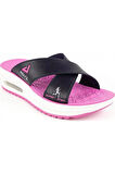 Muya Axis 31013-359 Air Max Anatomik Taban Islak Zemin Kadın Terlik Lacivert Fuşya 36-40 