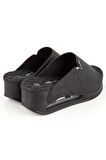 Muya Aero 31212-001 Air Max Anatomik Taban Kadın Terlik Baskılı Siyah 36-40 