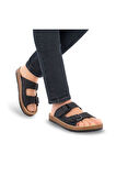 Muya Allen 31330-001 Anatomik Taban Erkek Terlik Siyah 40-45 