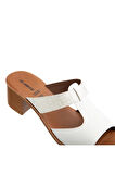 Muya Ceria 31010-277 Anatomik Taban Kadın Terlik Beyaz 36-40 