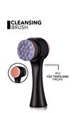 Flormar Ergonomik Saplı İkili Yüz Temizleme Fırçası - Face Cleansing Brush - 024 - 8690604597895