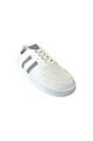 Unisex Bağcıklı GünlükSpor Sneaker Ayakkabı BEYAZ - GRİ