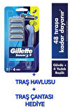 Gillette Sensor3+ Comfort 4'lü Yedek Bıçağı Başlıklı Tıraş Makinesi Hediyeli