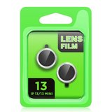 Apple İphone 13 Mini Raze Metal Kamera Lens - Gümüş
