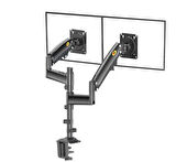North Bayou Nb H180 Mnt05 17-27" Lcd Led Çift Monitör Tutucu Amortisörlü Monitör Standı