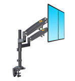 North Bayou Nb H180 Mnt05 17-27" Lcd Led Çift Monitör Tutucu Amortisörlü Monitör Standı
