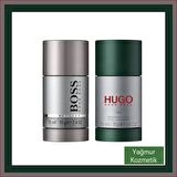 Hugo Boss Bottled Deodorant Stick 75ml+Green Deo Stick 75ml