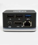NPO TCD-101 MacOS/Windows 4k HDMI 3xUSB 1x 45w Type-C PD Şarj Çıkışlı Gigabit Mini Docking Station