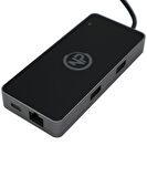 NPO TCD-103 MacOS/Windows 4k 60hz 2xHDMI 4xUSB2.0 2xUSB3.1 1xTypeB 2x3,5mm Gigabit Docking Station