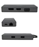 NPO TCD-103 MacOS/Windows 4k 60hz 2xHDMI 4xUSB2.0 2xUSB3.1 1xTypeB 2x3,5mm Gigabit Docking Station
