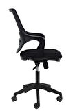 City Çalışma Sandalyesi, Büro Ofis Sandalyesi, Ofis Koltuğu, Çalışma Koltuğu - Siyah