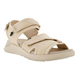 Ecco Bej Kadın Deri Sneaker EXOWRAP W Limestone