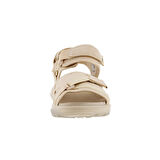 Ecco Bej Kadın Deri Sneaker EXOWRAP W Limestone