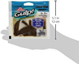 Berkley Gulp Motor Oil 5cm Saltwater Sandworm 16 adet kokulu lrf silikon