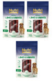 Nutri Canin Rawhide Kuzu Etli Köpek Ödülü 80 Gr. X 3 Adet
