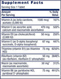 LIFE EXTENSION ONE-PER-DAY MULTIVITAMIN 60 TABLETS