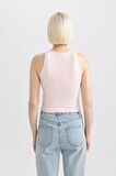 DeFacto Slim Fit Dar Kesim Halter Yaka Atlet C3866AX24SPPN364