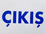 Uyarı Levhası Çıkış "1651"
