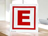 Eczane E Logo Yeni Nesil 60x60cm Eczafon