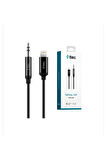 İphone Aux Siyah Ses Kablosu Ttec 2DK42S Aux To lightning