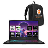 MSI Katana 17 HX i7-14650HX 32GB 1TB SSD RTX5060/8GB 17.3'' 2K QHD 240Hz FDOS Gaming Laptop B14WFK