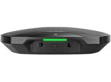 KONFTEL Ego 1000mAh Bluetooth/USB/AUX/ LED Panelli Hoparlör Siyah 