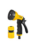 Claber 8940 Hortum Toplama Makarası + 25M Premium Bahçe Hortumu + Sulama Tabancası Tam Set