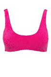 DeFacto Regular Fit Çiçekli Jakarlı Bikini Üstü-Fall in Love B6901AX24SMPN615