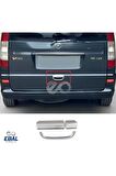 Mercedes Vito W639 Krom Bagaj Açma 3 Parça 2004-2014 Paslanmaz Çelik