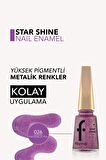 Flormar Metalik Parlak Oje - Star Shine Nail Enamel - 026 The Shıne Of You-8682536073776
