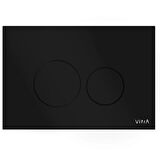 VitrA Origin 740-1601 Kumanda Paneli, Siyah Cam