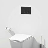 VitrA Origin 740-1601 Kumanda Paneli, Siyah Cam