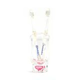 DİŞ FIRÇALIK KRİSTAL DAMLALI AKRİLİK 7X7X14CM