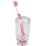 DİŞ FIRÇALIK KRİSTAL DAMLALI AKRİLİK 7X7X14CM