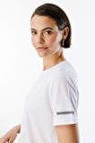 Kadın Nem Emici Hızlı Kuruma Atletik Teknik Performans Spor T-shirt DRIFIT-KISAKOL