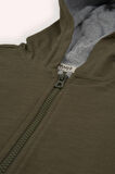 Erkek Çocuk Fermuarlı Sweatshirt Lila