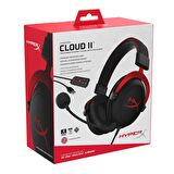 HyperX Cloud II Mikrofonlu Stereo Gürültü Önleyicili Oyuncu Kulak Üstü Kablosuz Kulaklık