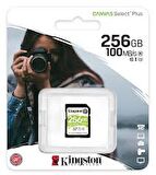 Kingston SDS2/256GB 256 GB SDXC Class 10 UHS-I 100Mb/s Canvas Select Plus SD Kart