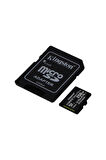 Kingston Canvas Select Plus SDCS2/256GB Class 10 U3 A1 V30 256 GB Micro SD Kart Outlet