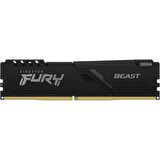 Kingston Fury Beast 64GB (2 x 32GB) DDR4 3200MHz CL17 Dual Kit Siyah Ram KF432C16BBK2/64